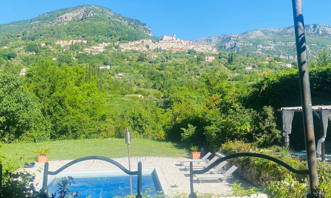Where I Write (not in London this time)  #4 Le Bar-sur-Loup, South of France