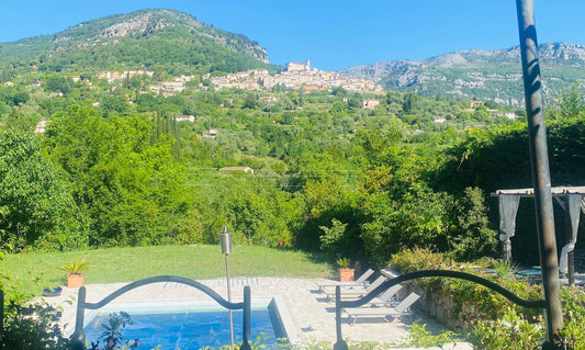 Where I Write (not in London this time)  #4 Le Bar-sur-Loup, South of France